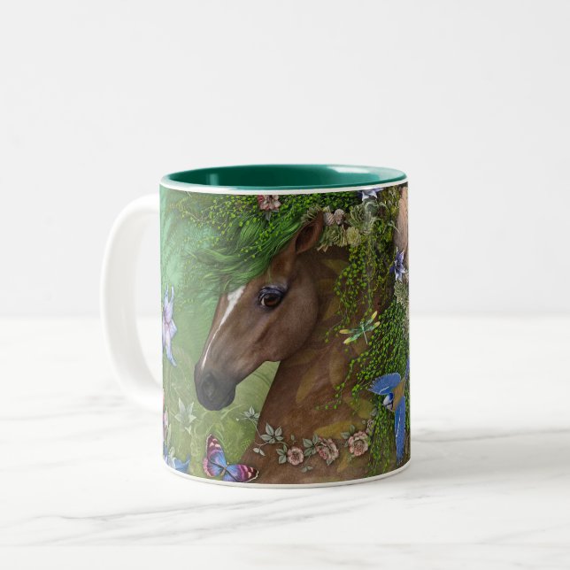 Forest Spirit: Summer Mug (Front Left)