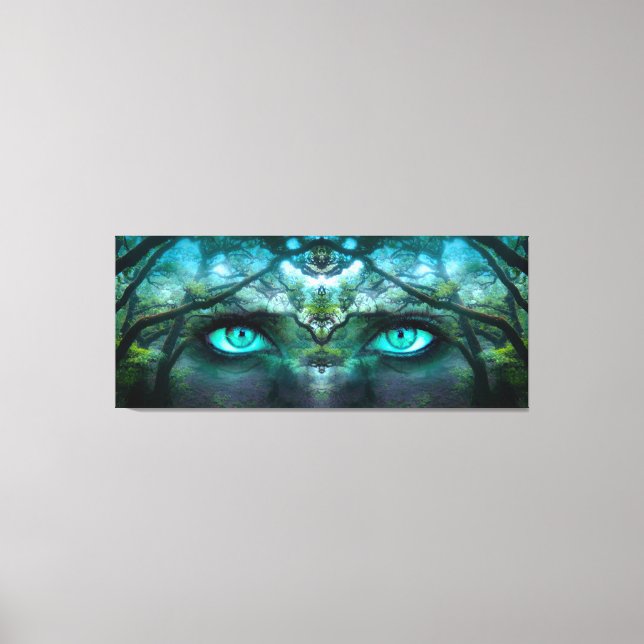 forest spirit wrapped canvas print (Front)