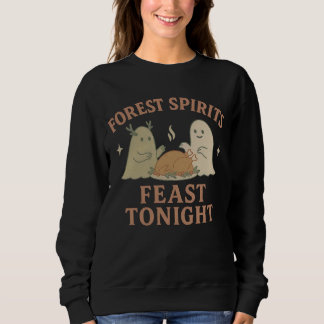 Forest Spirits Feast Tonight Women’s Sweatshirt