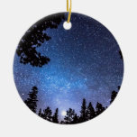 Forest Star Gazing An Astronomy Delight Ceramic Ornament