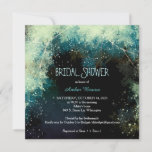 Forest Star Showers Indie Bridal Shower Invitation at Zazzle