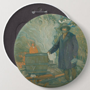 Forest Still Moonshiners White Lightning Liquor Button