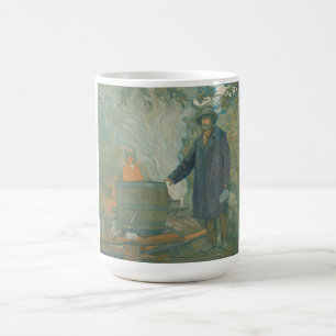 Forest Still Moonshiners White Lightning Liquor Color Morph Mug