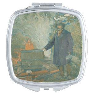 Forest Still Moonshiners White Lightning Liquor Compact Mirror