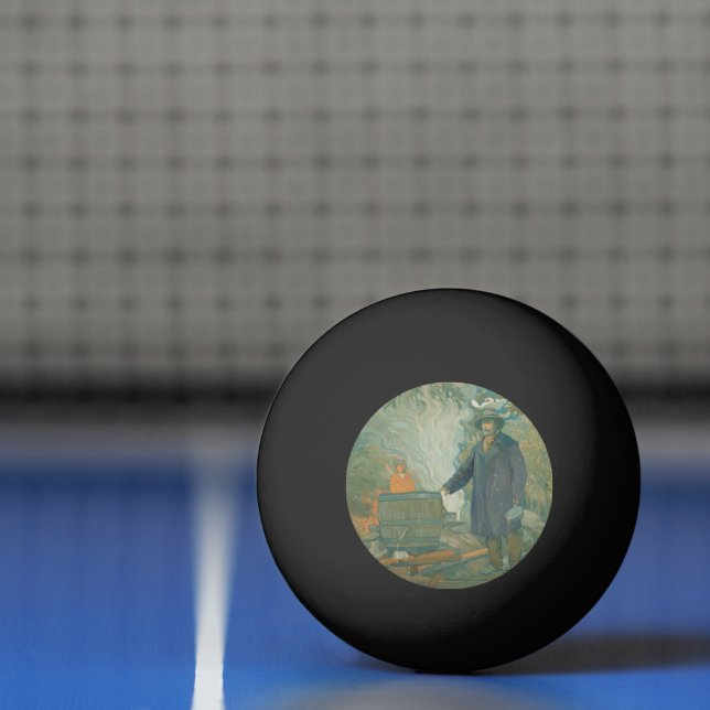 Forest Still Moonshiners White Lightning Liquor Ping Pong Ball (Net)