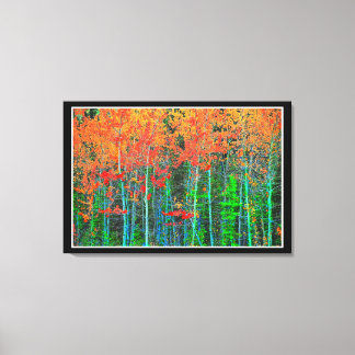 Forest Stretched Canvas Print