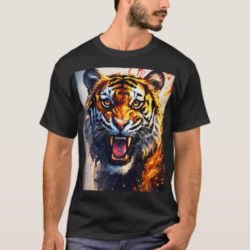  forest tiger T_Shirt