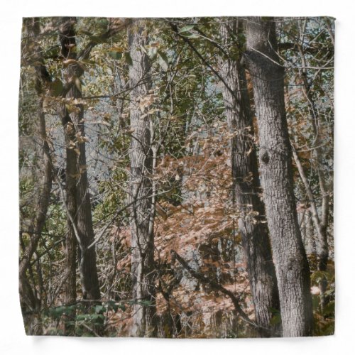 Forest Tree Camo Camouflage Nature HuntingFishing Bandana