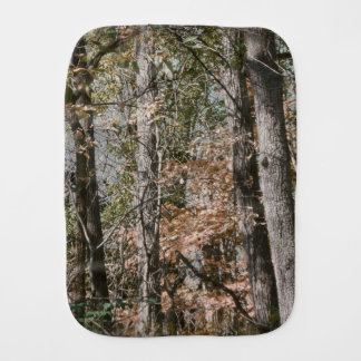 Forest Tree Camo Camouflage Nature Hunting/Fishing Burp Cloth