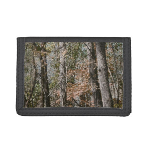 Forest Tree Camo Camouflage Nature Hunting/Fishing Tri-fold Wallet
