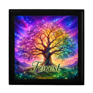 Forest Tree of Life Jewelry Box