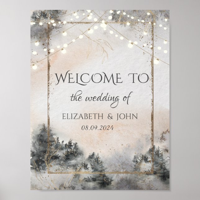 Forest Tree Woodland  Poster (Front)