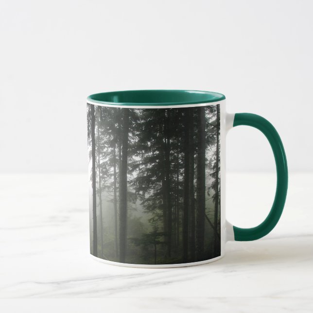 Forest Trees  & Ferns Nature Lover's Drinking  Mug (Right)