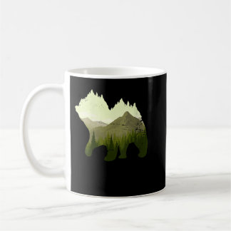 Forest Trees Outdoors Nature Animal Wildlife Mount Coffee Mug