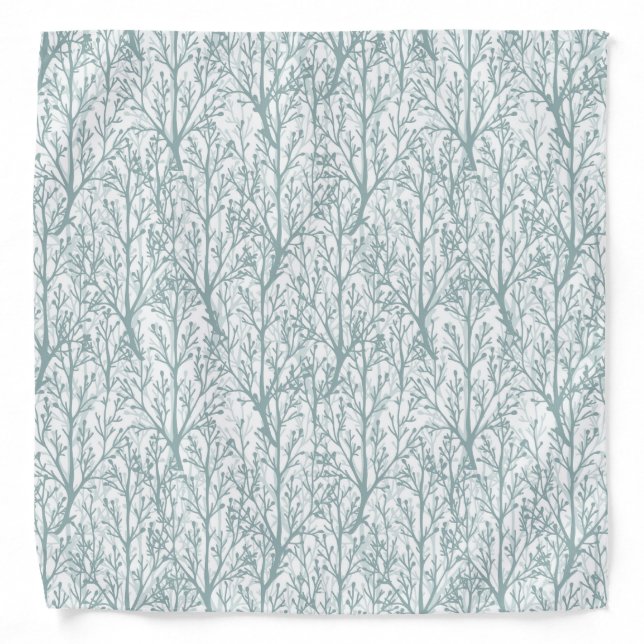 Forest Trees Pattern Bandana (Front)