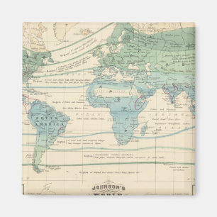 Forest Trees, Useful Plants, and Minerals Magnet