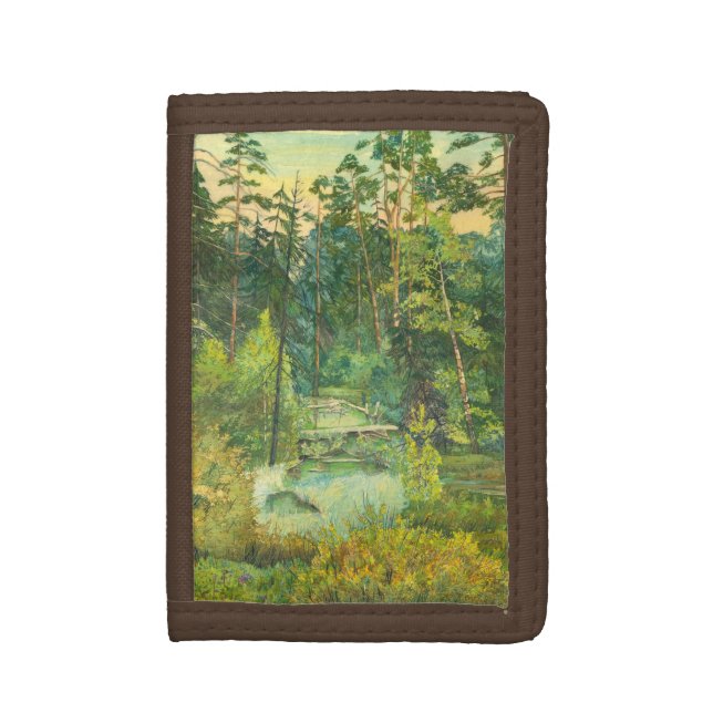 Forest Trifold Wallet (Front Vertical)