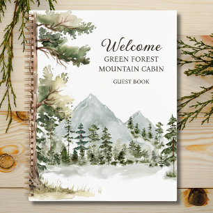 Forest Vacation Rental House Guest Book