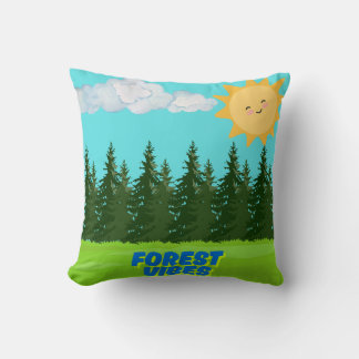 forest vibes pillow