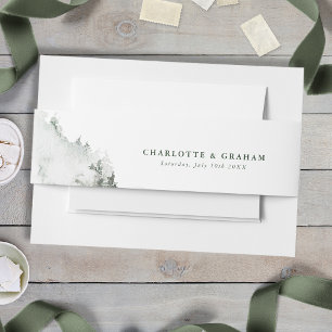 Forest Wedding Belly Band