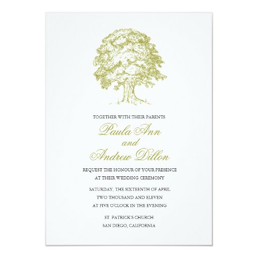 Forest Wedding Invitation | Zazzle