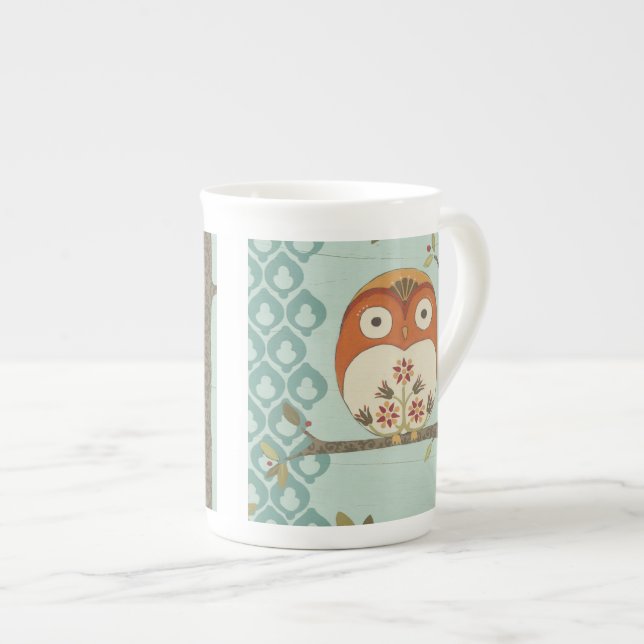 Forest Whimsy I Bone China Mug (Front Right)