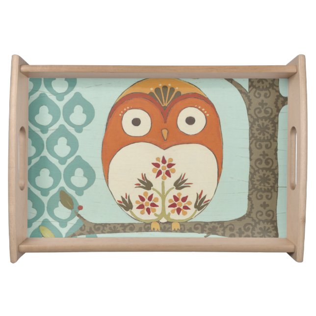 Forest Whimsy I Serving Tray (Front)