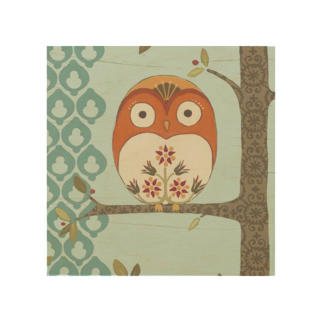 Forest Whimsy I Wood Wall Art (Front)