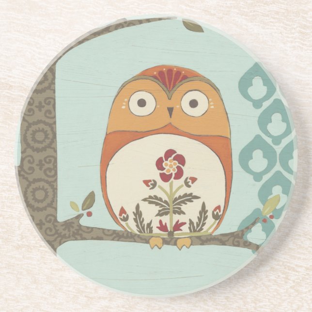 Forest Whimsy II Drink Coaster (Front)