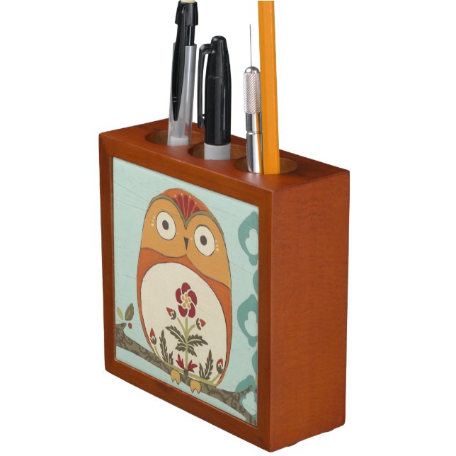 Forest Whimsy II Pencil Holder (In Situ)