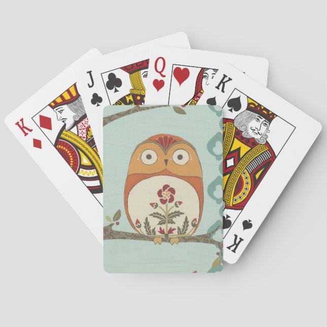 Forest Whimsy II Poker Cards (Back)