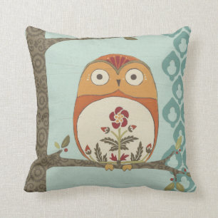 Forest Whimsy II Throw Pillow