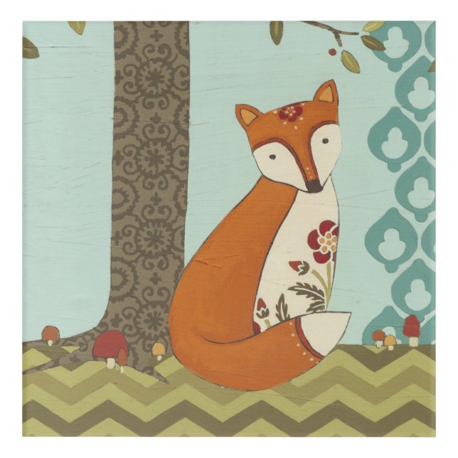 Forest Whimsy III Acrylic Print (Front)