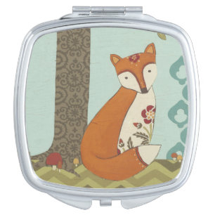 Forest Whimsy III Compact Mirror
