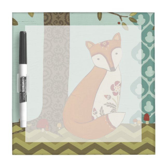 Forest Whimsy III Dry Erase Board (Front)