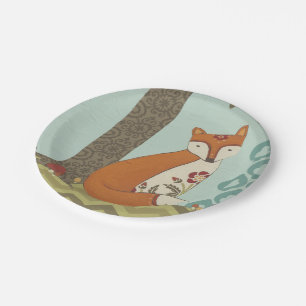 Forest Whimsy III Paper Plates