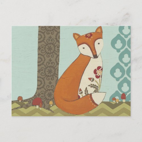 Forest Whimsy III Postcard