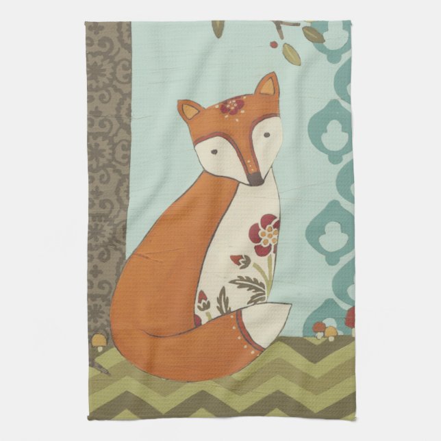Forest Whimsy III Towel (Vertical)
