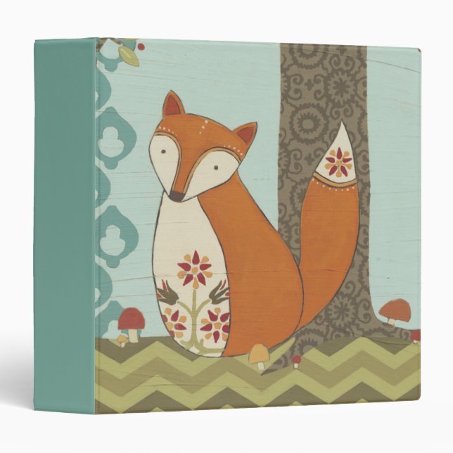 Forest Whimsy IV 3 Ring Binder (Front/Spine)