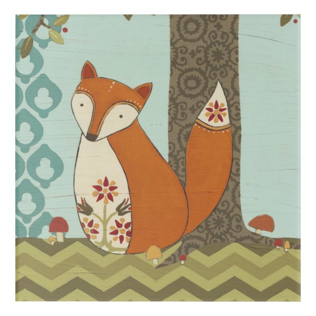 Forest Whimsy IV Acrylic Print (Front)