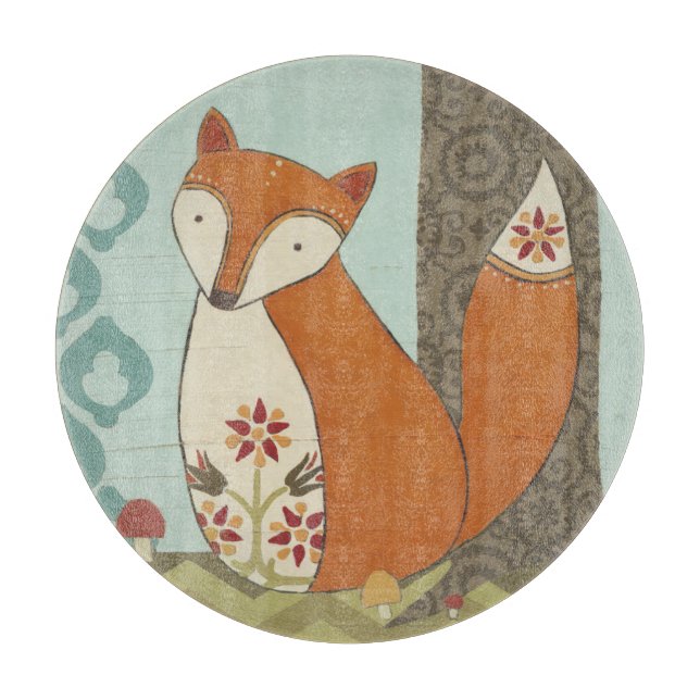 Forest Whimsy IV Cutting Board (Front)