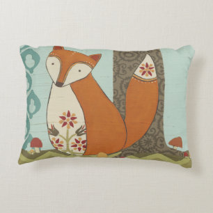 Forest Whimsy IV Decorative Pillow