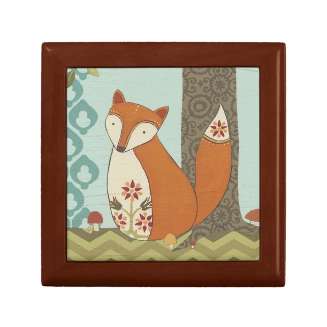 Forest Whimsy IV Keepsake Box (Front)