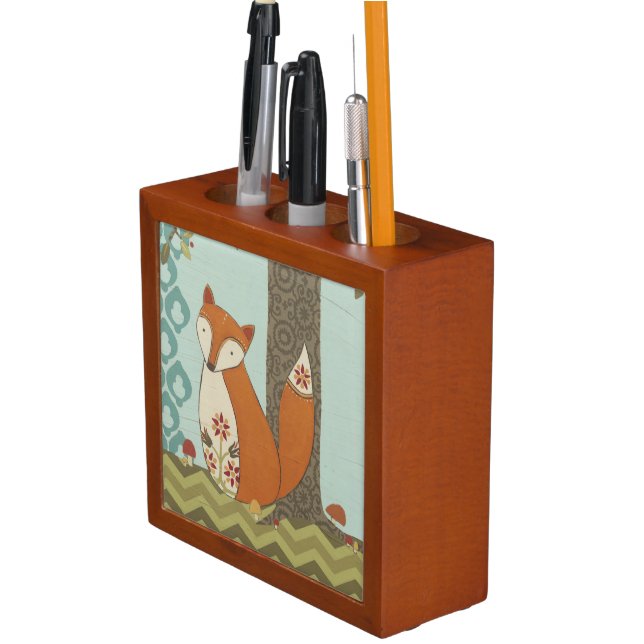 Forest Whimsy IV Pencil/Pen Holder (In Situ)