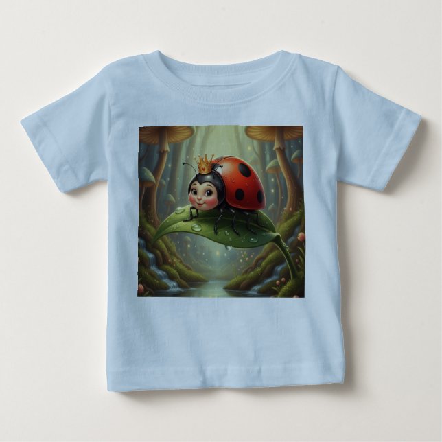 Forest Whisper-Enchanted Fairy Realm Baby T-Shirt (Front)