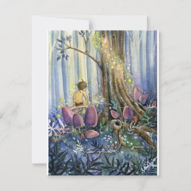 Forest Whisperings Announcement (Front)