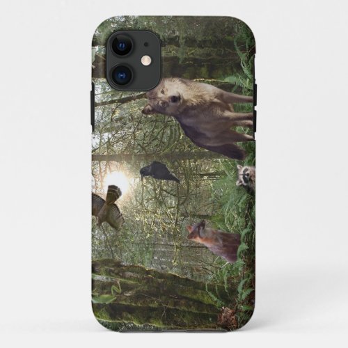 Forest Wild Animals Wildlife Nature iPhone Case