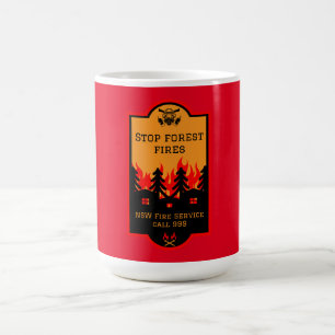 Forest Wildfire Prevention Coffee Mug