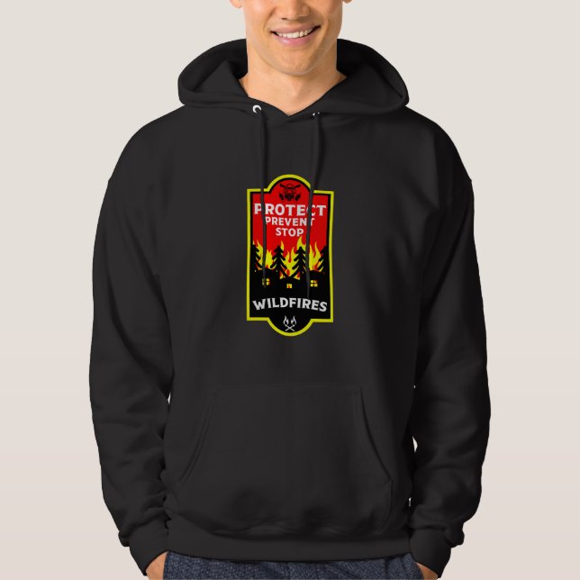 Forest Wildfire Prevention Hoodie (Front)