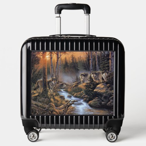 Forest Wolves Pilot Case Luggage